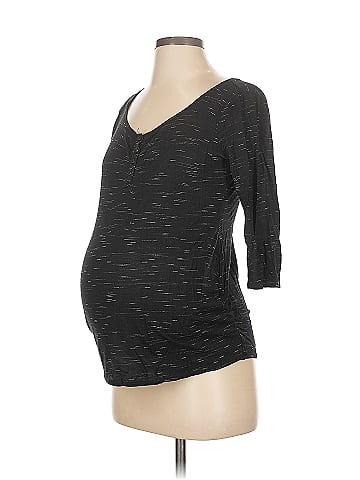 Oh Baby By Motherhood 3/4 Sleeve Top (view 1)