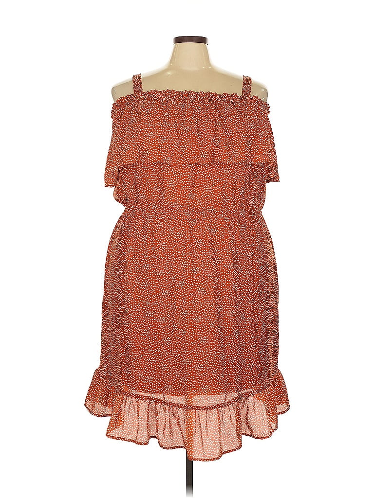 Pre-owned Liberty Love Cocktail Dress In Orange