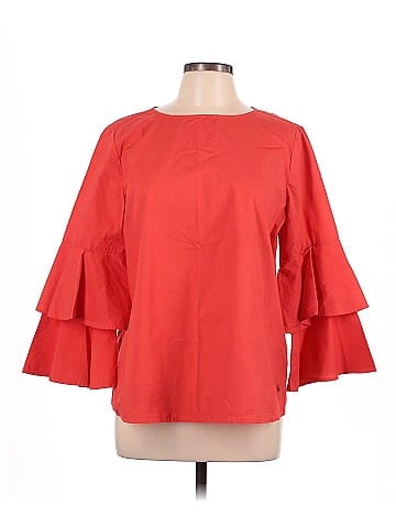 BeachLunchLounge 3/4 Sleeve Blouse (view 1)