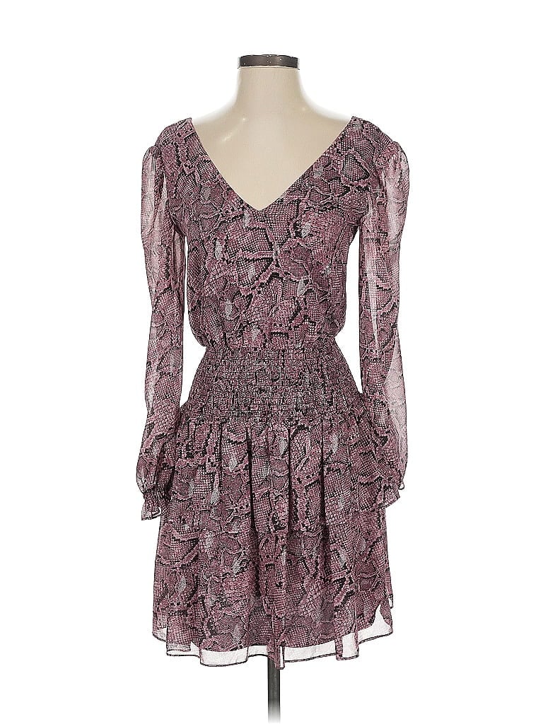 Pre-owned 1.state Cocktail Dress In Burgundy