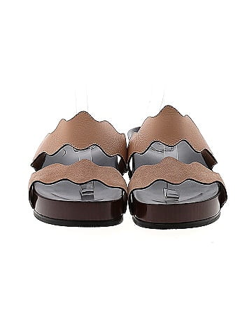 Chloé Leather Carraia Slide Sandals (view 2)