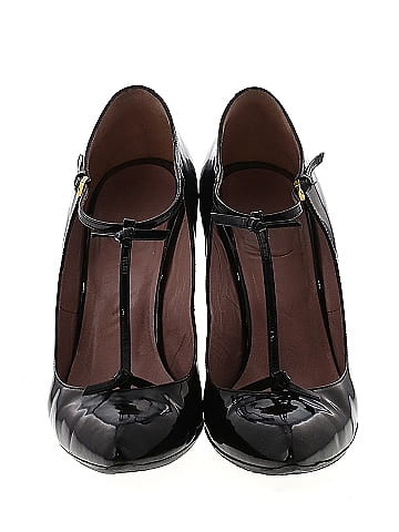 Gucci Leather T-Strap Heels (view 2)