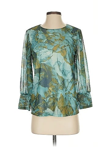 G by Giuliana Rancic 3/4 Sleeve Blouse (view 1)