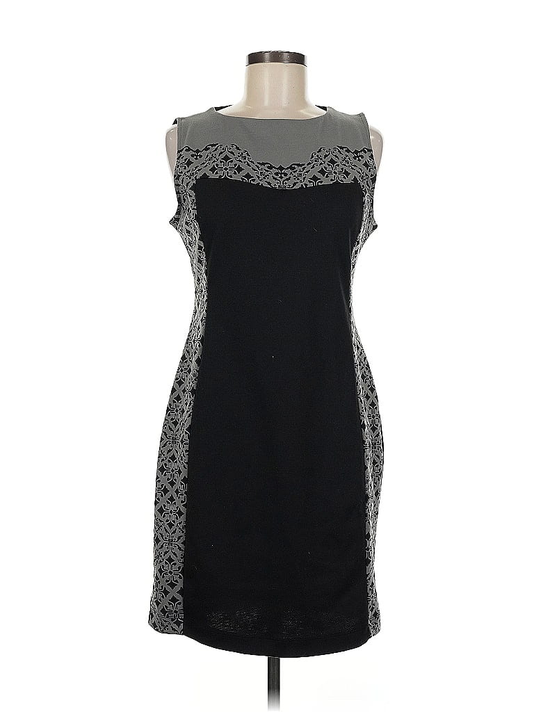 Pre-owned H&m Cocktail Dress In Black