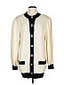 St. John Ivory Cardigan Size L - photo 1
