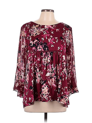 Perseption Concept 3/4 Sleeve Blouse (view 1)