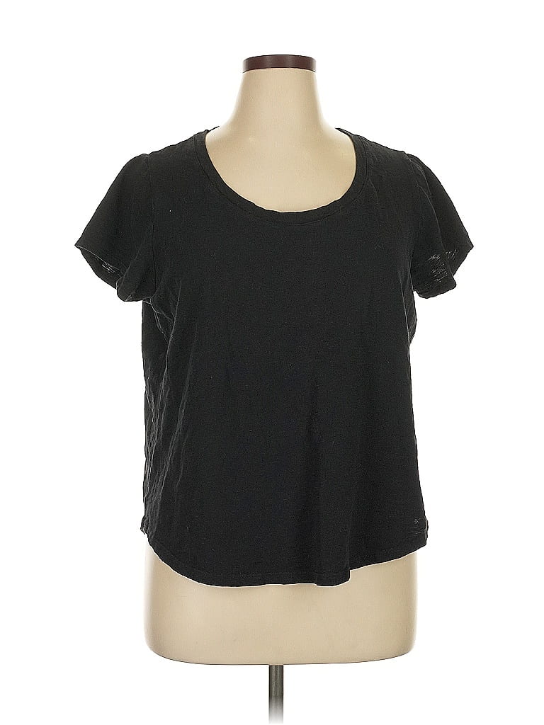 Pre-owned Old Navy Short Sleeve T-shirt In Black