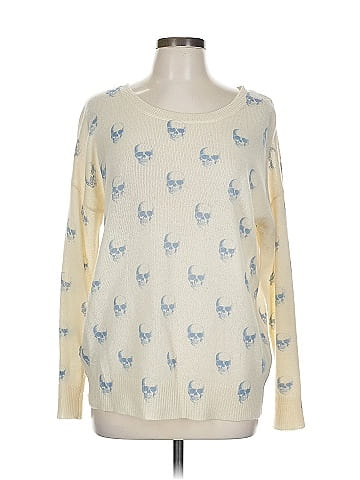Skull Cashmere Cashmere Pullover Sweater (view 1)