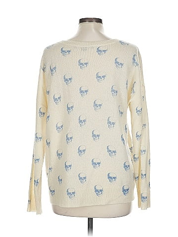 Skull Cashmere Cashmere Pullover Sweater (view 2)