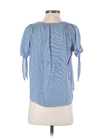 Hem & Thread Short Sleeve Blouse (view 2)