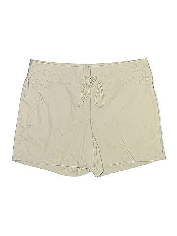 Liz & Co. Khaki Shorts (view 1)