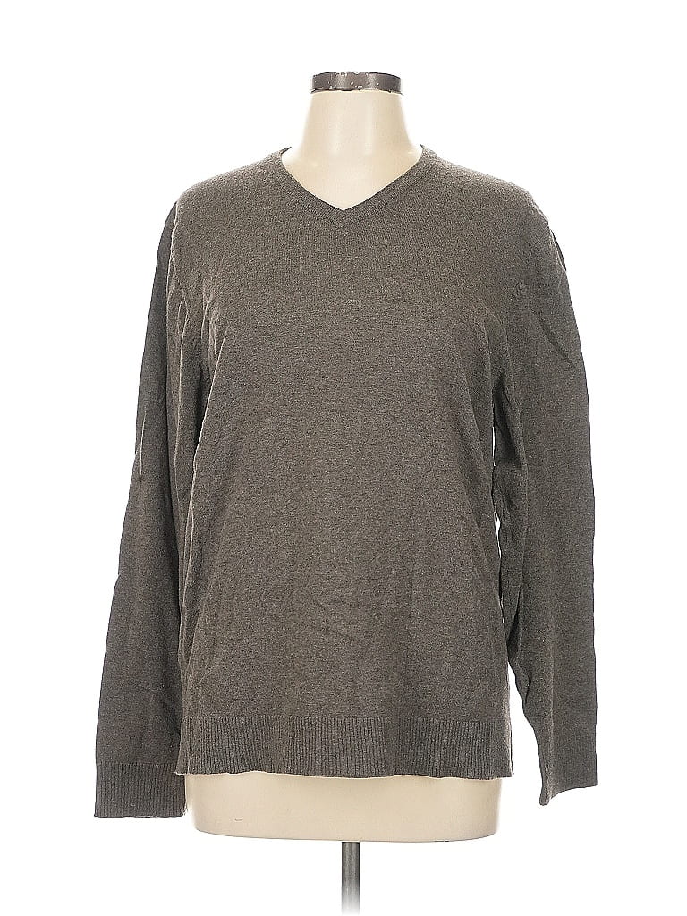 Pre-owned Alfani Pullover Sweater In Gray