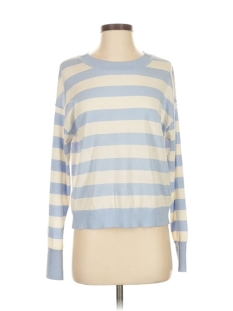 Pre-owned Express Pullover Sweater In Blue