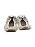 Yosi Samra Paisley Ivory Flats Size 8 - photo 2