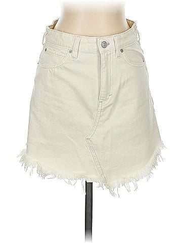 We the Free Denim Skirt (view 1)