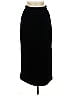 Michele Solid Black Formal Skirt Size 8 - photo 1