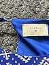 Everly 100% Polyester Print Blue Casual Dress Size S - photo 6