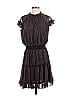 Rebecca Minkoff 100% Polyester Polka Dots Black Casual Dress Size S - photo 1