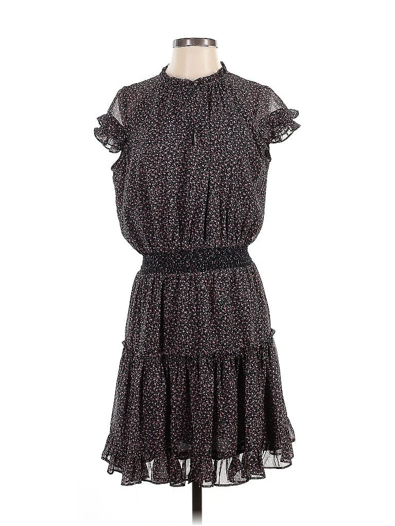 Rebecca Minkoff 100% Polyester Polka Dots Black Casual Dress Size S - photo 1