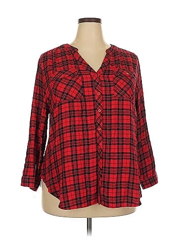 Khakis & Co 3/4 Sleeve Button-Down Shirt (view 1)