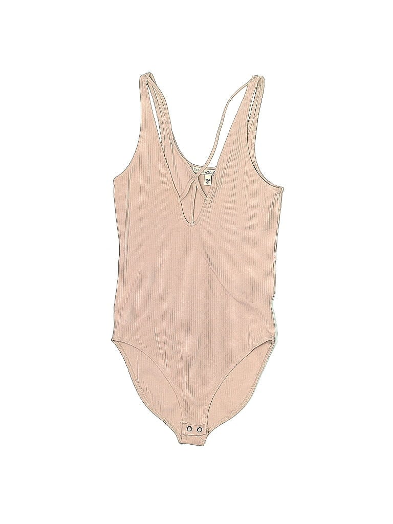 Pre-owned Express One Eleven Bodysuit In Brown