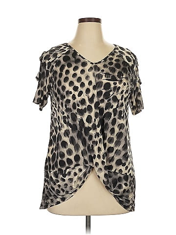 Perfectly Priscilla Short Sleeve Blouse (view 1)
