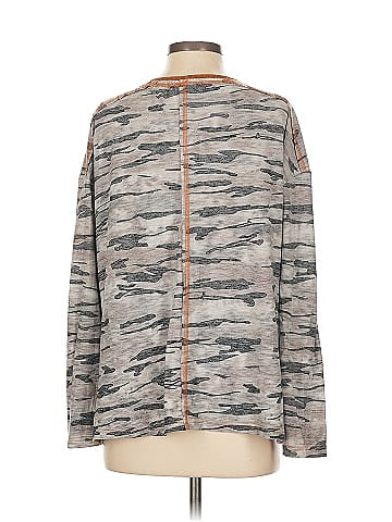 Hem & Thread Long Sleeve Top (view 2)