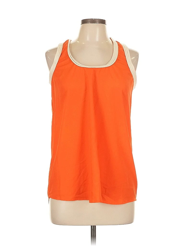 Pre-owned Collective Concepts Sleeveless Blouse In Orange