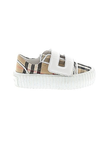 Burberry Check Print Sneakers (view 1)