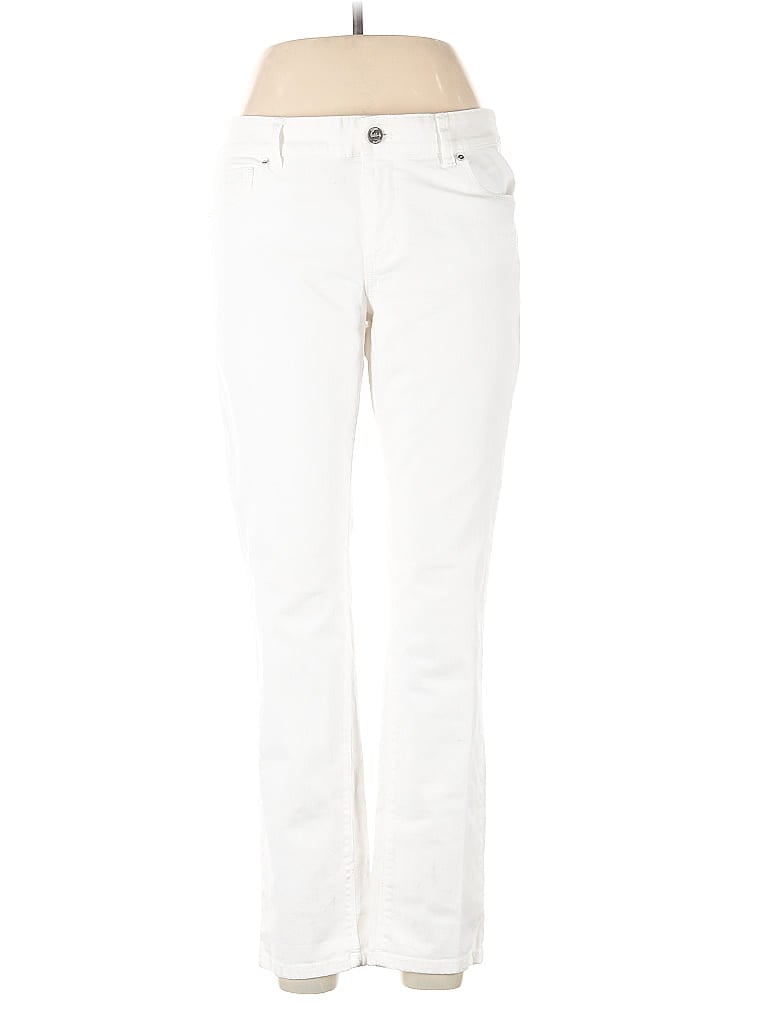 Pre-owned Ann Taylor Jeans In Gray