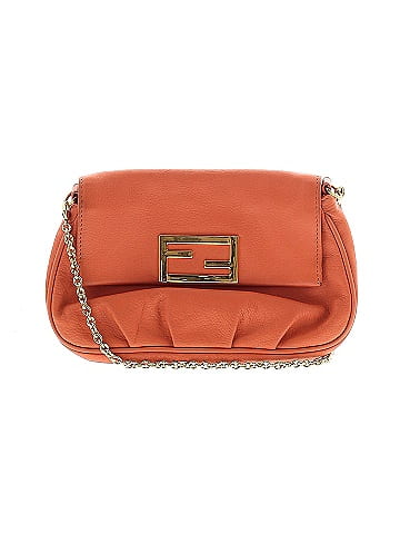 Fendi Leather Fendista Pochette Crossbody Bag (view 1)
