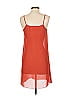 See By Chloé 100% Polyester Solid Orange Red Casual Dress Size EU (FR) 36 / US 4 - photo 2