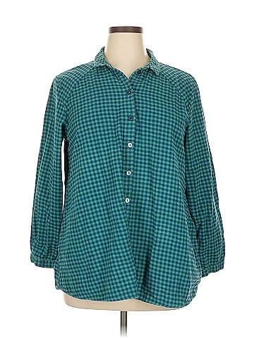 Joan Rivers 3/4 Sleeve Button-Down Shirt (view 1)