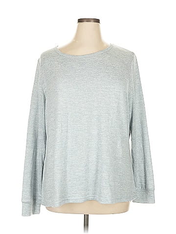 White Mark Pullover Sweater (view 1)