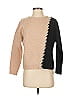 Tabula Rasa Color Block Tan Pullover Sweater Size S - photo 1