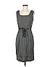 Maurices Chevron-herringbone Gray Casual Dress Size 7 - 8 - photo 1