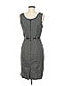 Maurices Chevron-herringbone Gray Casual Dress Size 7 - 8 - photo 2