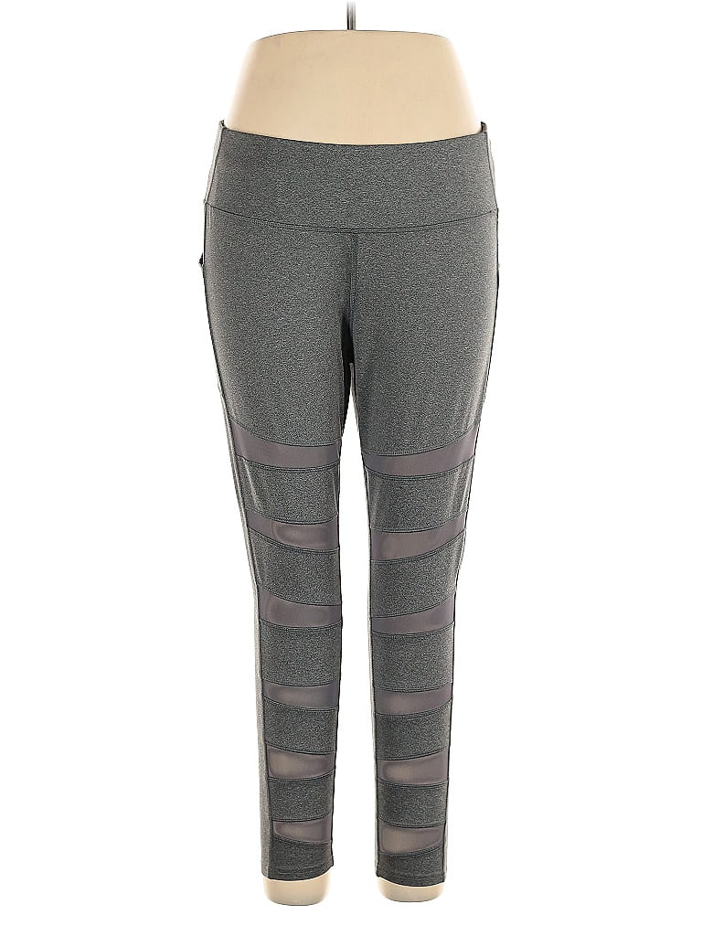 Pre-owned Avia Active Pants In Gray