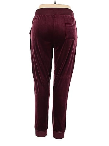 White Mark Velour Pants (view 2)