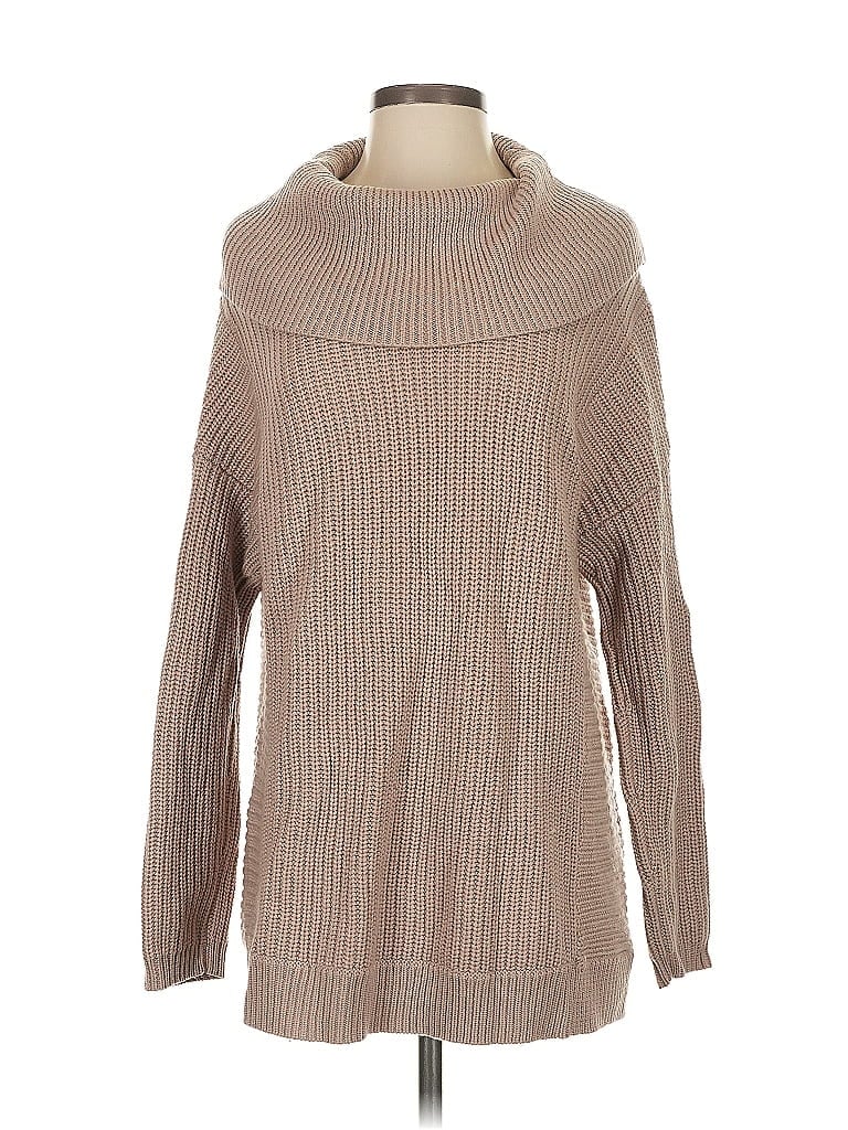 Pre-owned Bcbgmaxazria Pullover Sweater In Brown