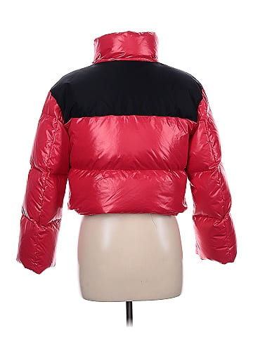 Miu Miu Cropped Shell-down Puffer Coat (view 2)