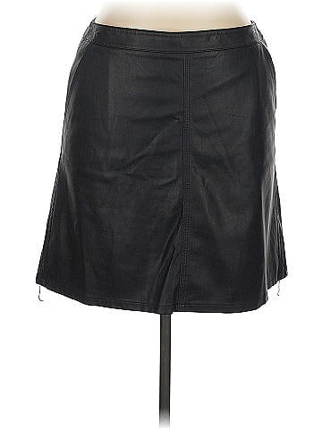 Ann Taylor LOFT Faux Leather Skirt (view 1)
