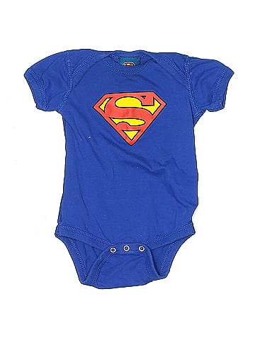 Superman Short Sleeve Onesie (view 1)