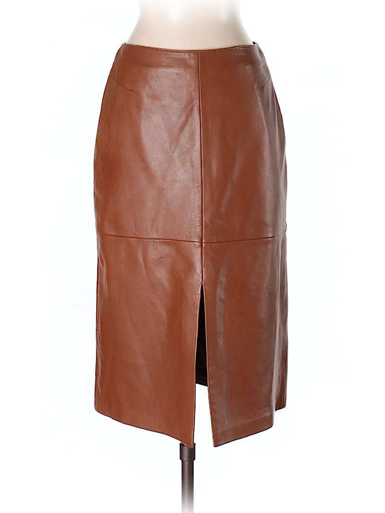 Cache Leather Skirt - 78% off only on thredUP