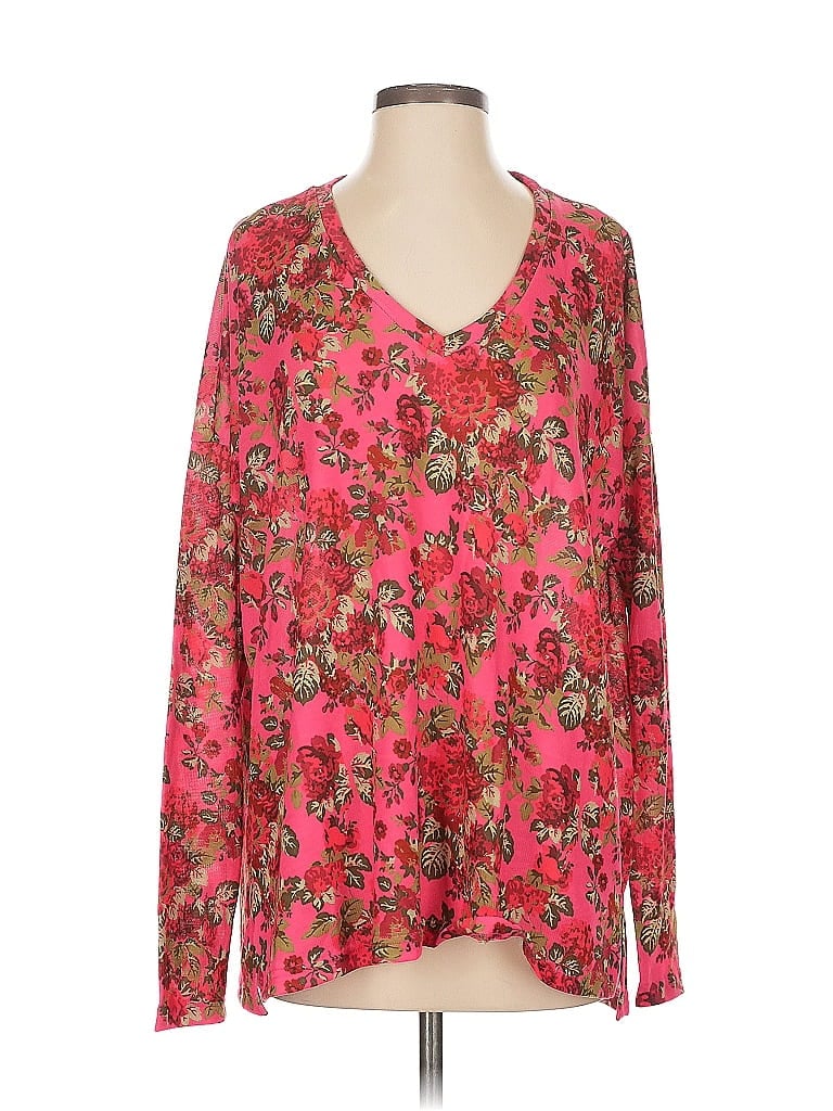 Pre-owned Smith & Quinn Long Sleeve Blouse In Pink