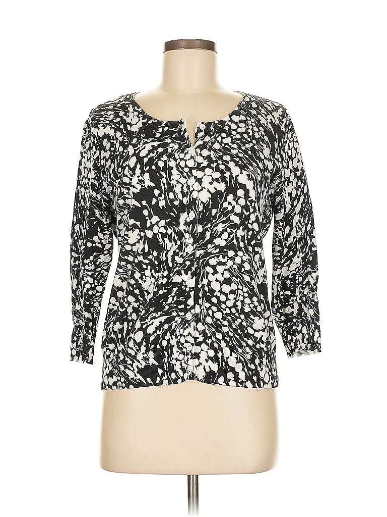 Click to view more detailed imagery on our partner's website Pre-owned Talbots Cardigan Sweater In White