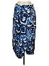 Black Label by Chico's 100% Polyester Blue Casual Skirt Size XS - photo 1