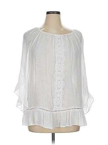 Counterparts 3/4 Sleeve Blouse (view 1)