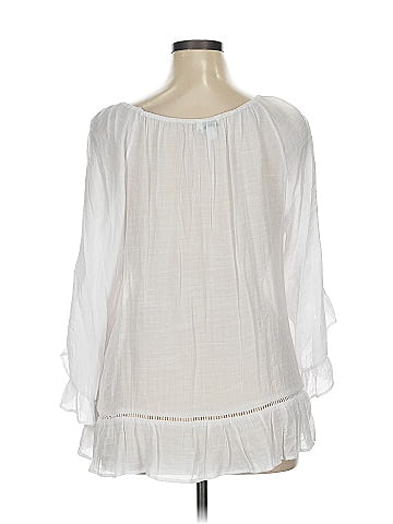 Counterparts 3/4 Sleeve Blouse (view 2)