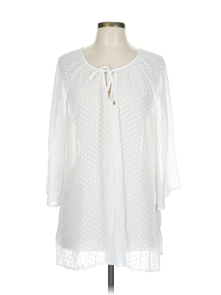 RACHEL ZOE TJX Pre-owned 3/4 Sleeve Blouse In White